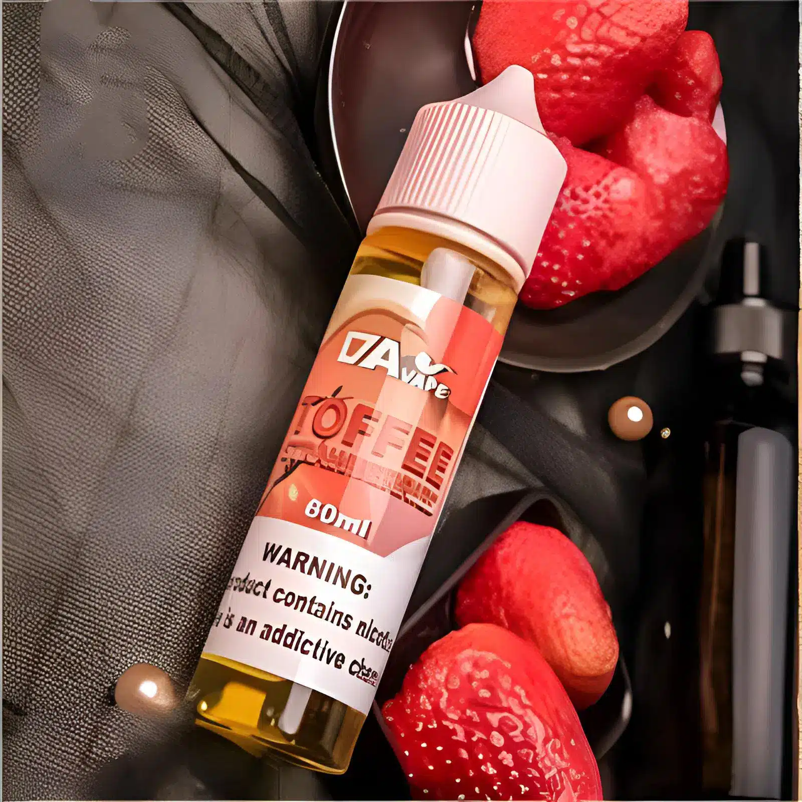 DAVAPE TOFFEE STRAWBERRIES 菸油|草莓太妃糖煙油|30ML/60ML(0/30mg):圖片 2